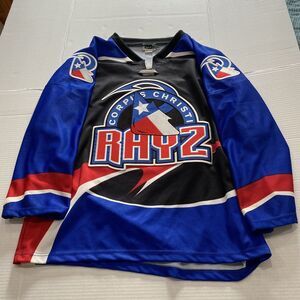 Vintage OT CC Rayz Minor League Hockey Stitched Jersey Size Medium